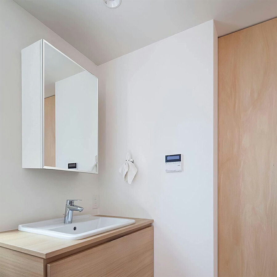 楽天市場】【半額〜さらにP5☆SS開始48H】ミラー キャビネット 洗面鏡