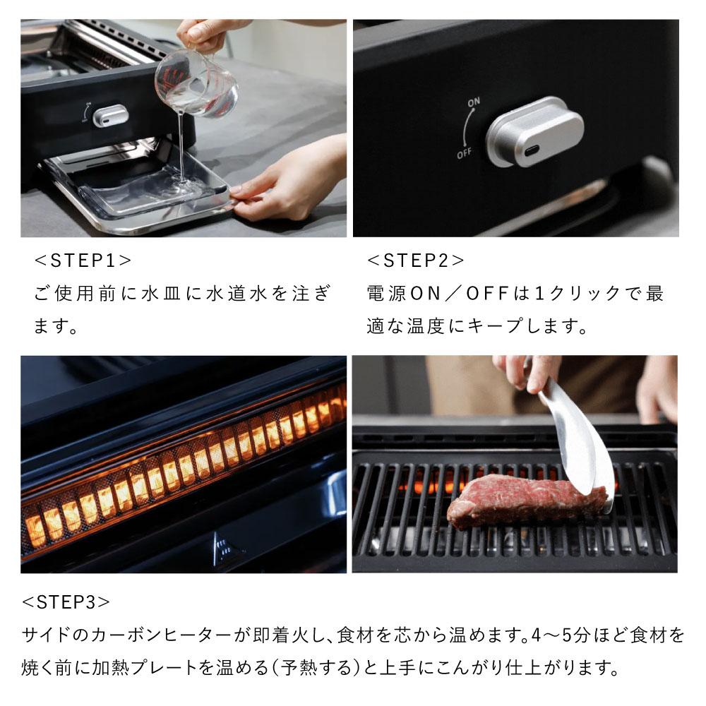 楽天市場】超少煙グリル glamp グランプ 正規品 減煙 焼肉グリル GLAMP
