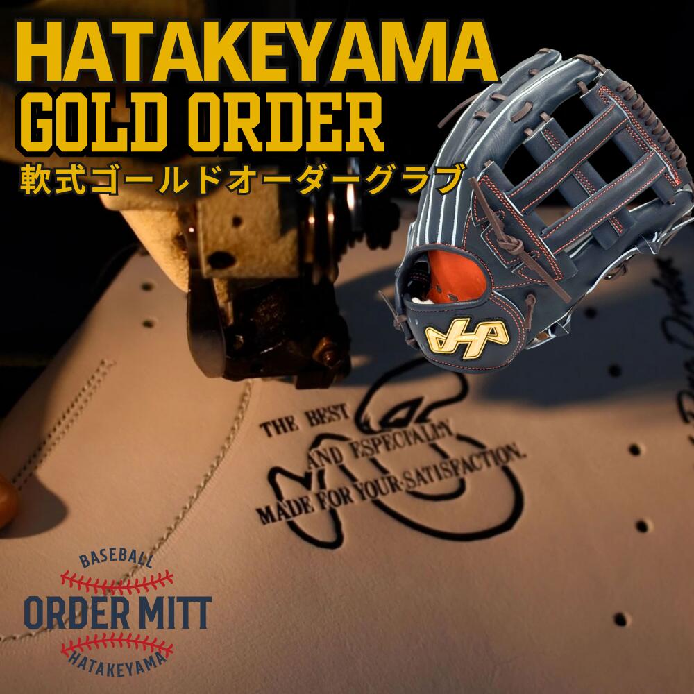 楽天市場】2026年 野球 ハタケヤマ HATAKEYAMA オーダー 軟式グローブ