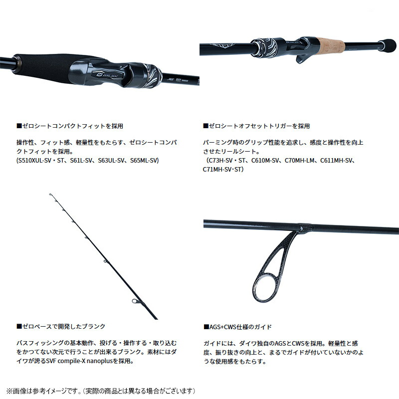 楽天市場】○ダイワ スティーズ RC(リアルコントロール) C611MH-SV