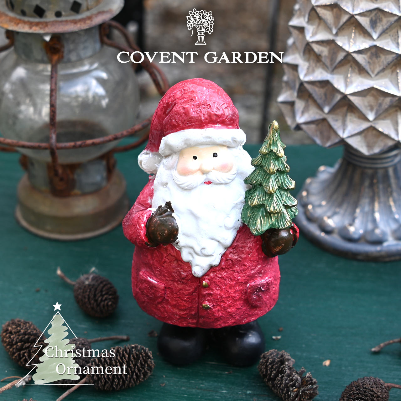 楽天市場】サンタクロース 置物（置物｜インテリア小物・置物