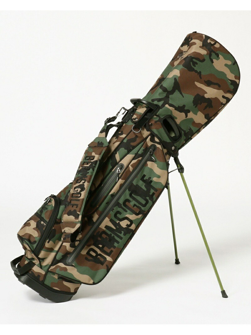 楽天市場】BEAMS GOLF / カモフラージュ柄 キャディバッグ BEAMS GOLF