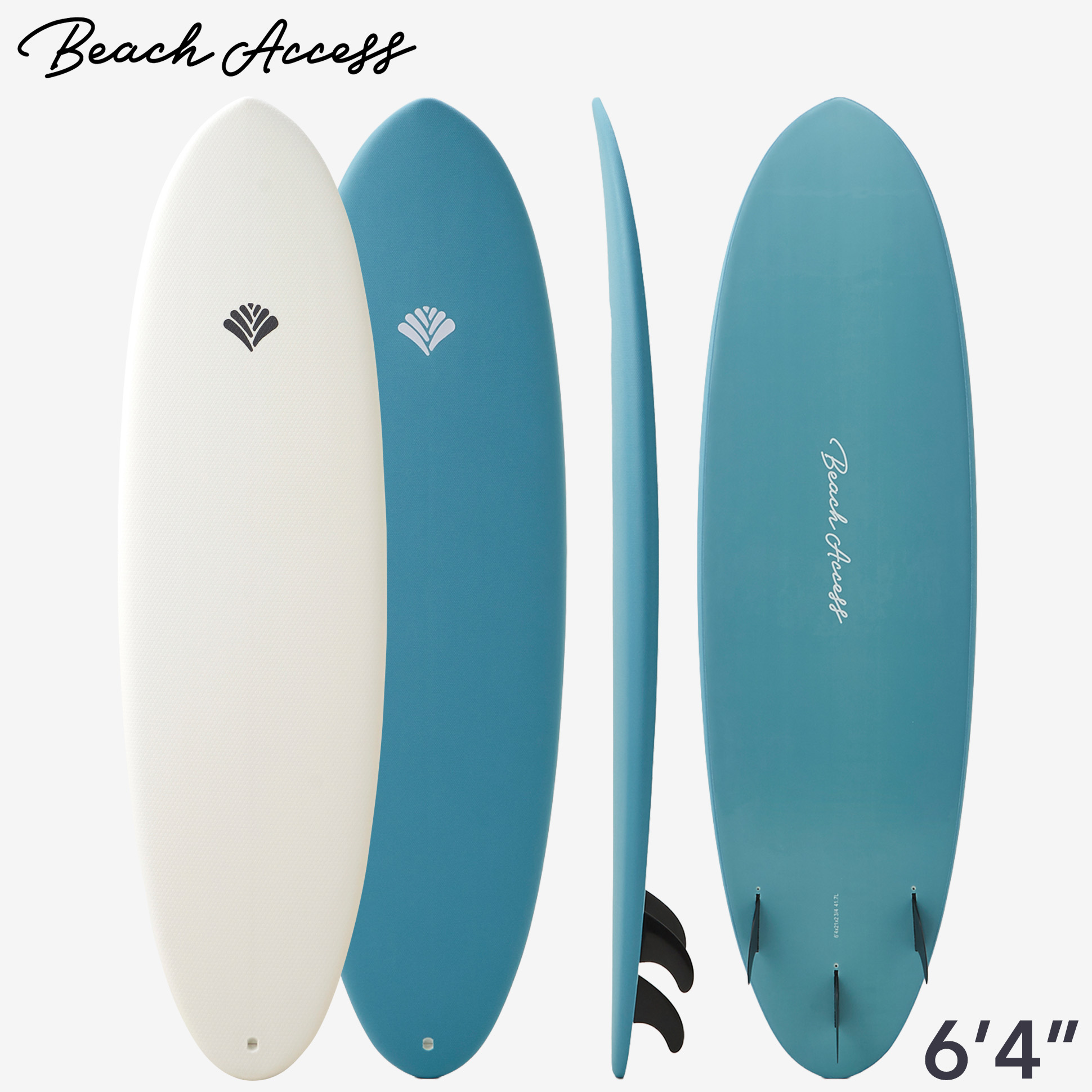 楽天市場】【Beach Access】 Standardシリーズ ソフトボード ミッド