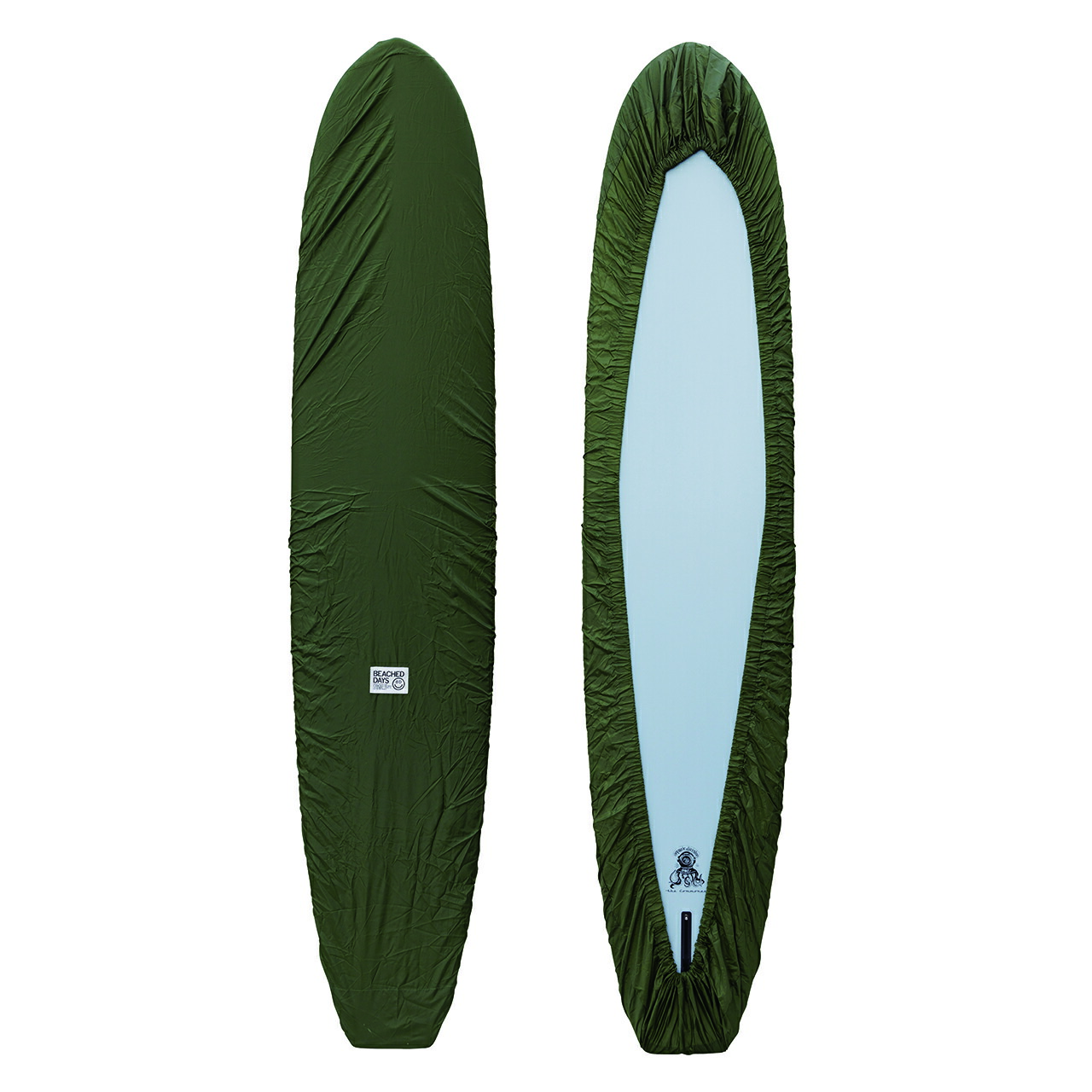 楽天市場】8'5～10'0ft ロングボード デッキカバー ビーチドデイズ