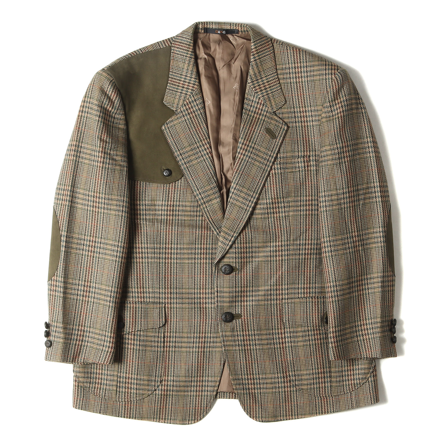 楽天市場】DAKS ダックス ジャケット 90s スウェード ガンパッチ