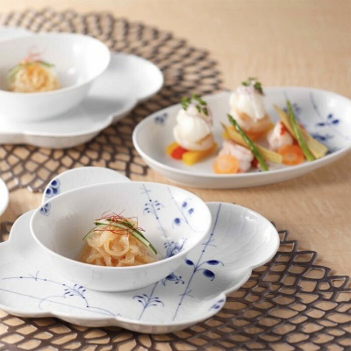 楽天市場】ロイヤル コペンハーゲン ブルーパルメッテ オーバルボウル