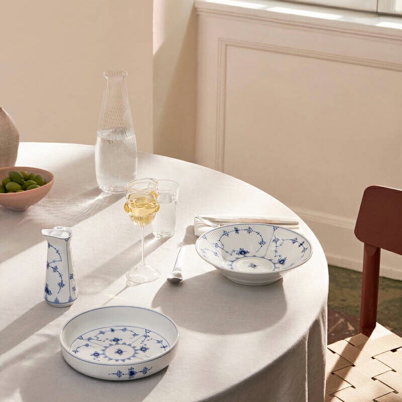 楽天市場】ロイヤル コペンハーゲン ブルーフルーテッド プレイン 20.5