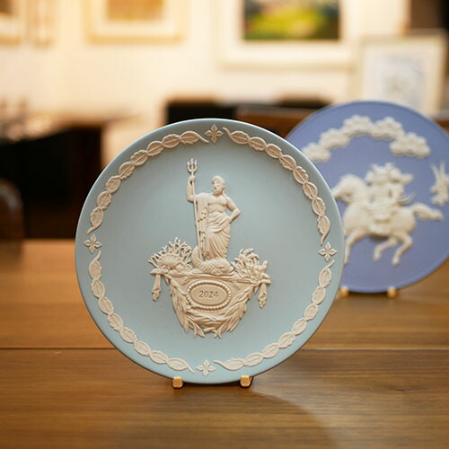 楽天市場】ウェッジウッド ジャスパーウェア イヤープレート 2024年