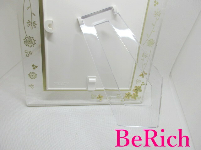 楽天市場】美品 ミキモト MIKIMOTO フォト フレーム クリア ゴールド