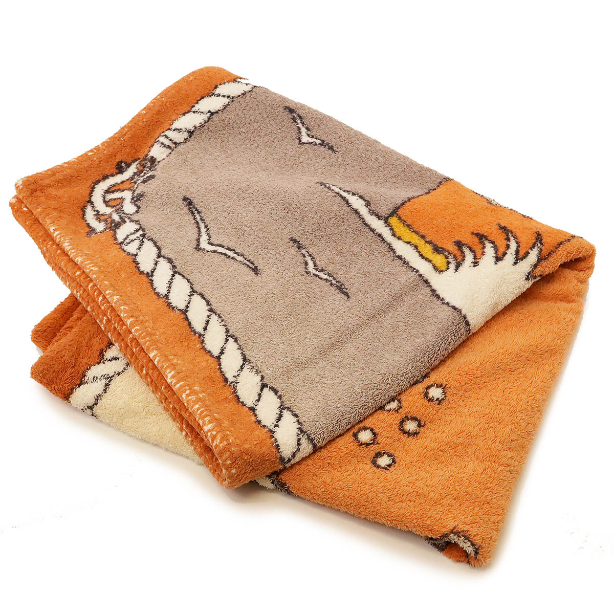 HERMES-PARIS ダルメシアン バスマット、ビーチマット HERMES-PARIS