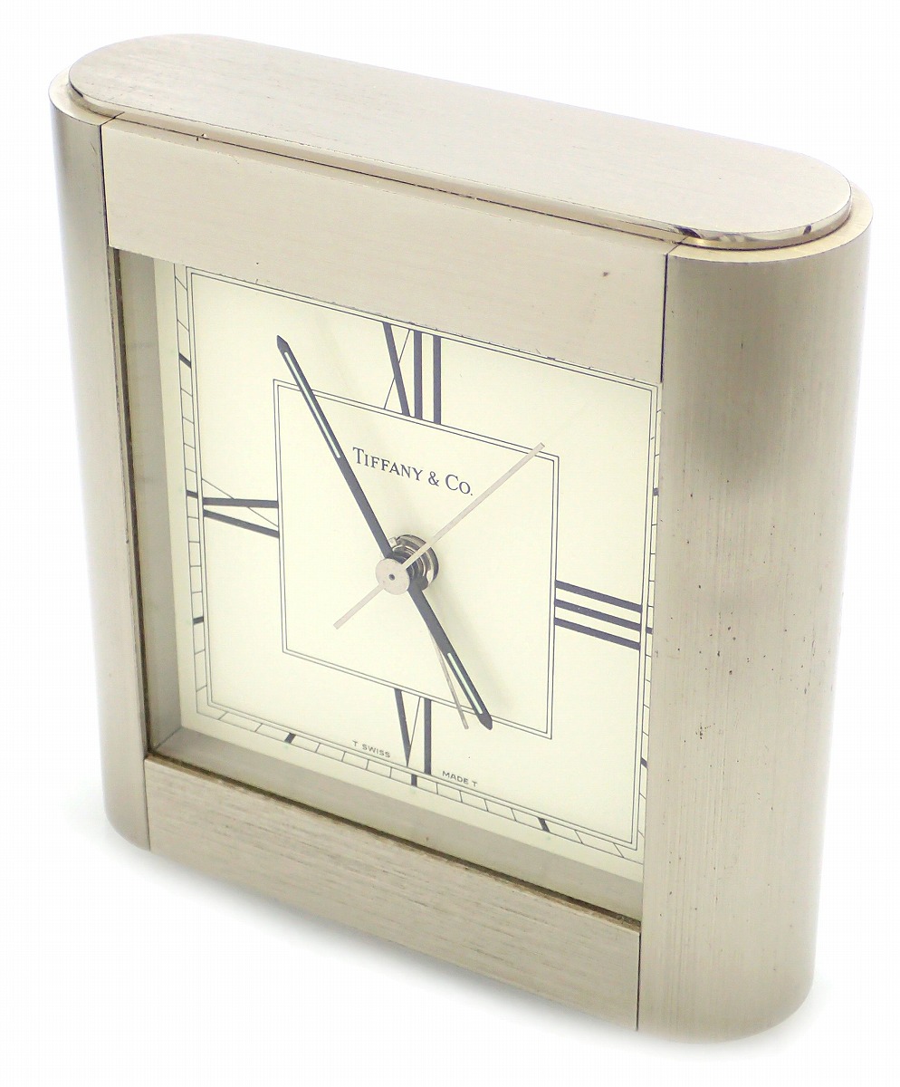 楽天市場】【ウォッチ】 TIFFANY&Co. ティファニー 置時計 クロック