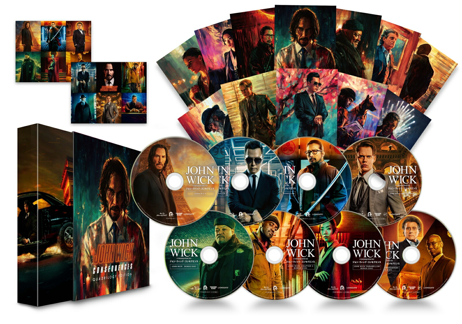 楽天ブックス: ジョン・ウィック：コンセクエンス クアドリロジー