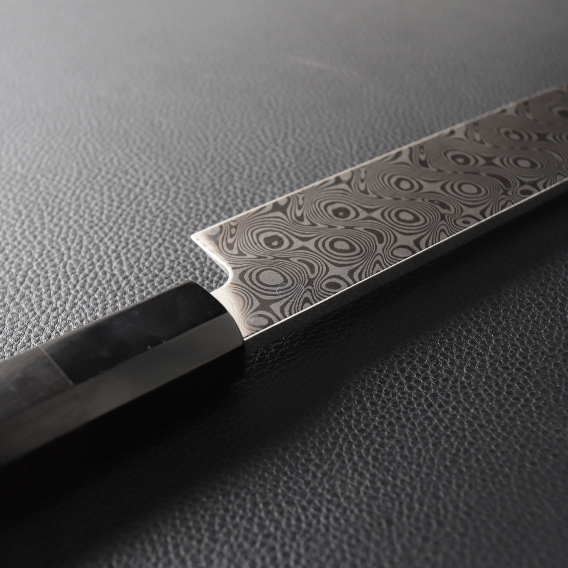 楽天市場】ダマスカス鋼 先丸柳刃包丁 尺一（刃渡り330mm） 尺（刃渡り