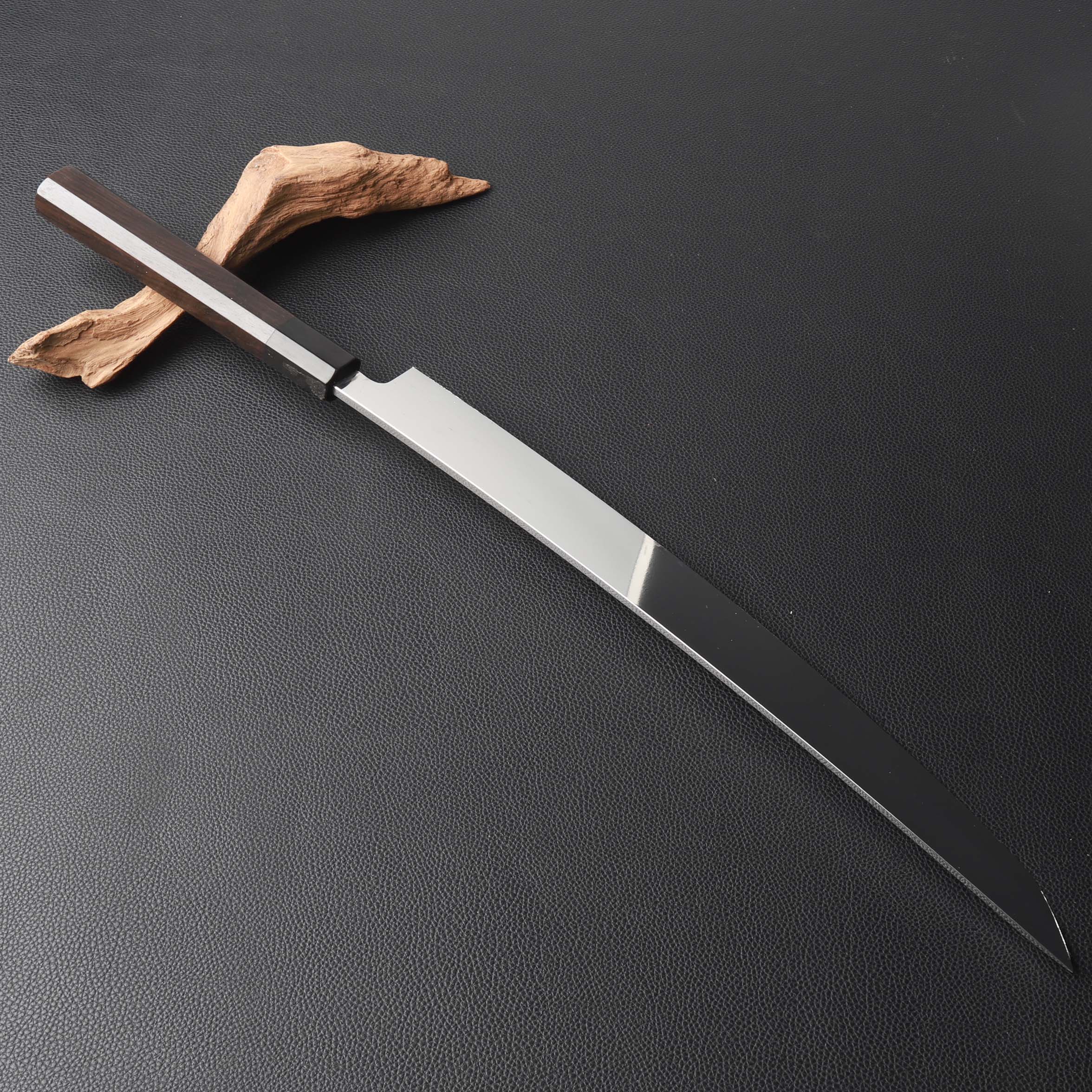 楽天市場】鬼反り先丸包丁 刺身包丁 尺二（刃渡り360mm）通常鏡面