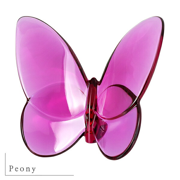 楽天市場】【10%OFF】 バカラ フィギュア ラッキーバタフライ
