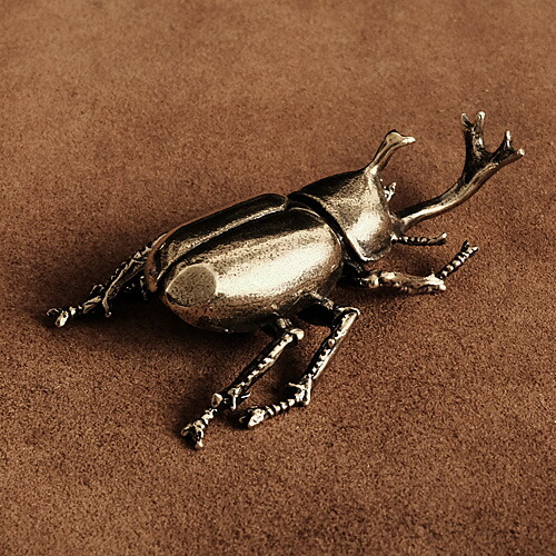 楽天市場】BRASS STORE ブラスストア / 真鍮 オーナメント（カブトムシ