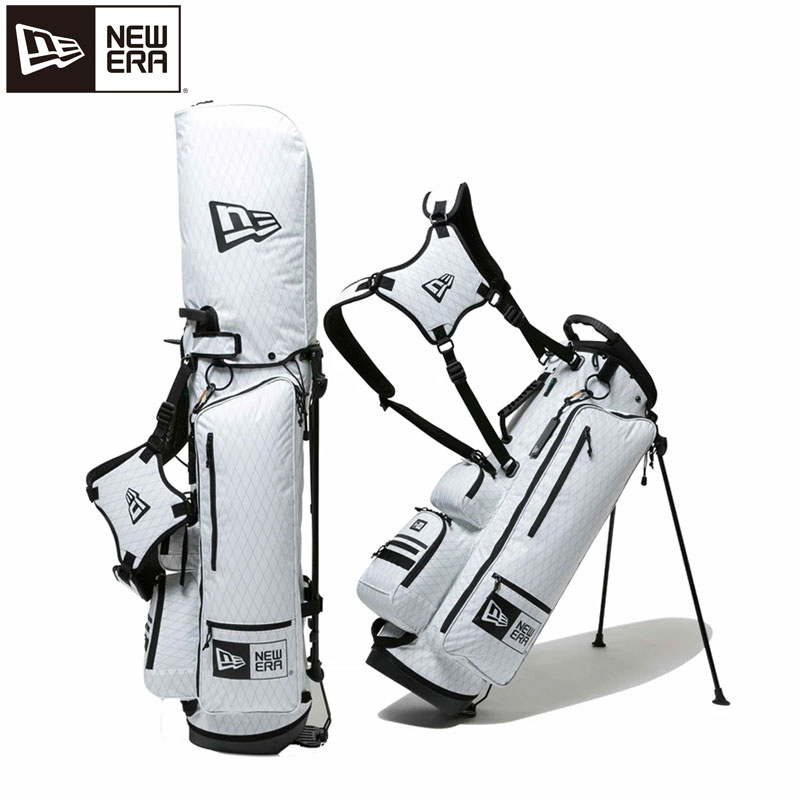 楽天市場】NEW ERA ニューエラ キャディバッグ GOLF STAND CADDIE BAG