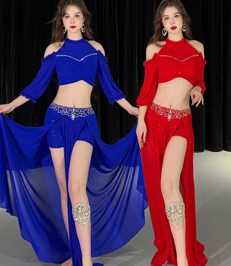 楽天市場】ベリーダンス衣装 上下セットアップ レディース ベリー