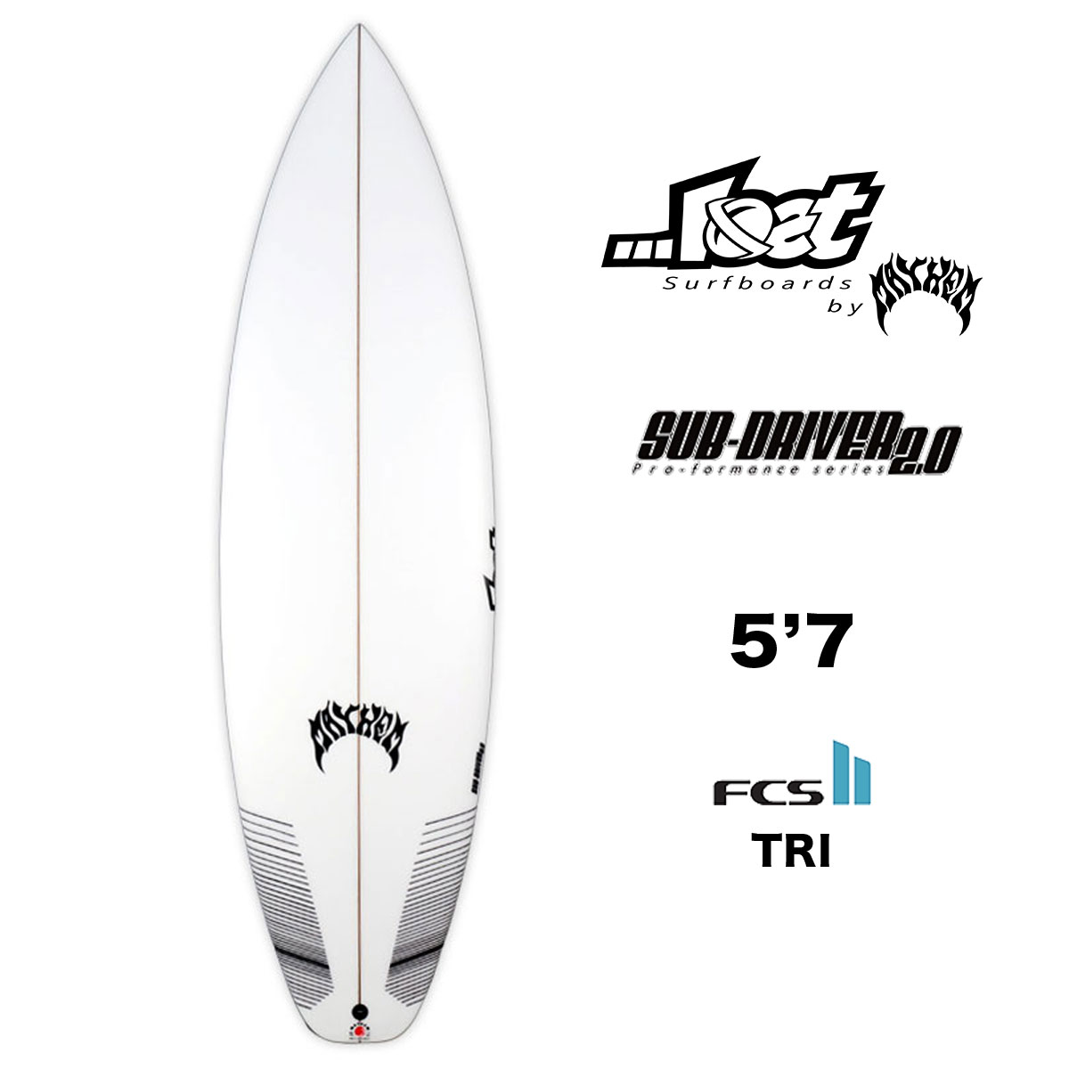 【希少サイズ】5'7 1/2 lost ドライバー2.0 ロスト メイヘム Driver 2.0 - Lost Surfboards by Mayhem