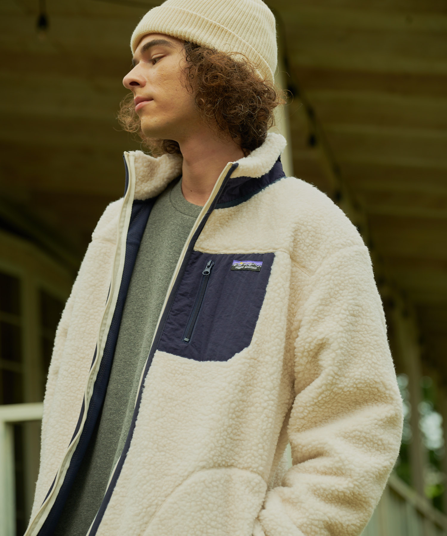 楽天市場】CONCORD 防風 ボア ジャケット ブルゾン もこもこ 定番