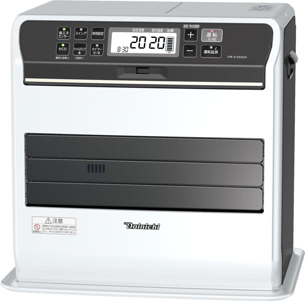 楽天市場】石油ファンヒーター 白色の通販