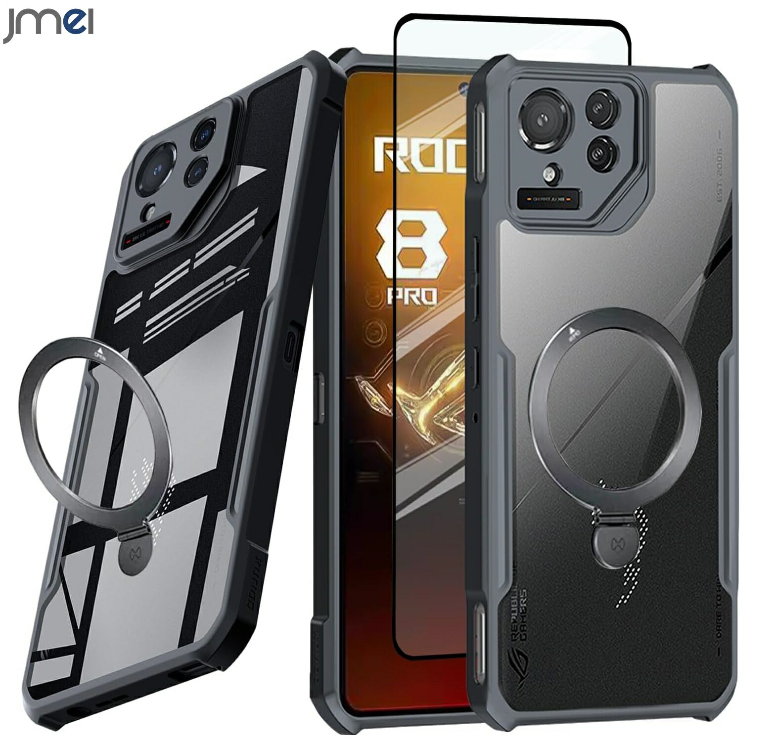 楽天市場】rog phone 8 ケース ガラスフィルム セット Magsafe