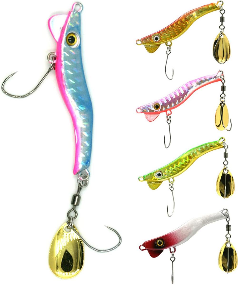 楽天市場】【15g 5個セット】メタルジグ ブレードジグ シーバス