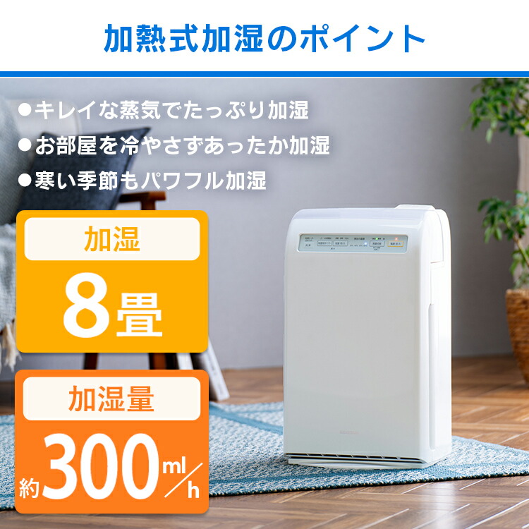 楽天市場】＼花粉対策／【1台2役】空気清浄機 加湿器 コンパクト