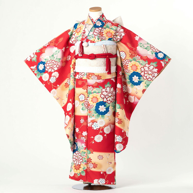 楽天市場】七五三 着物 7歳 四つ身セット(結び帯セット) 女の子 15点