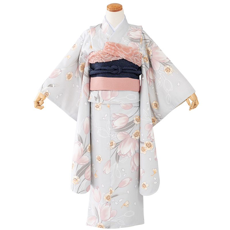楽天市場】七五三 女の子 7歳 7才 着物 フルセット モダン くすみ