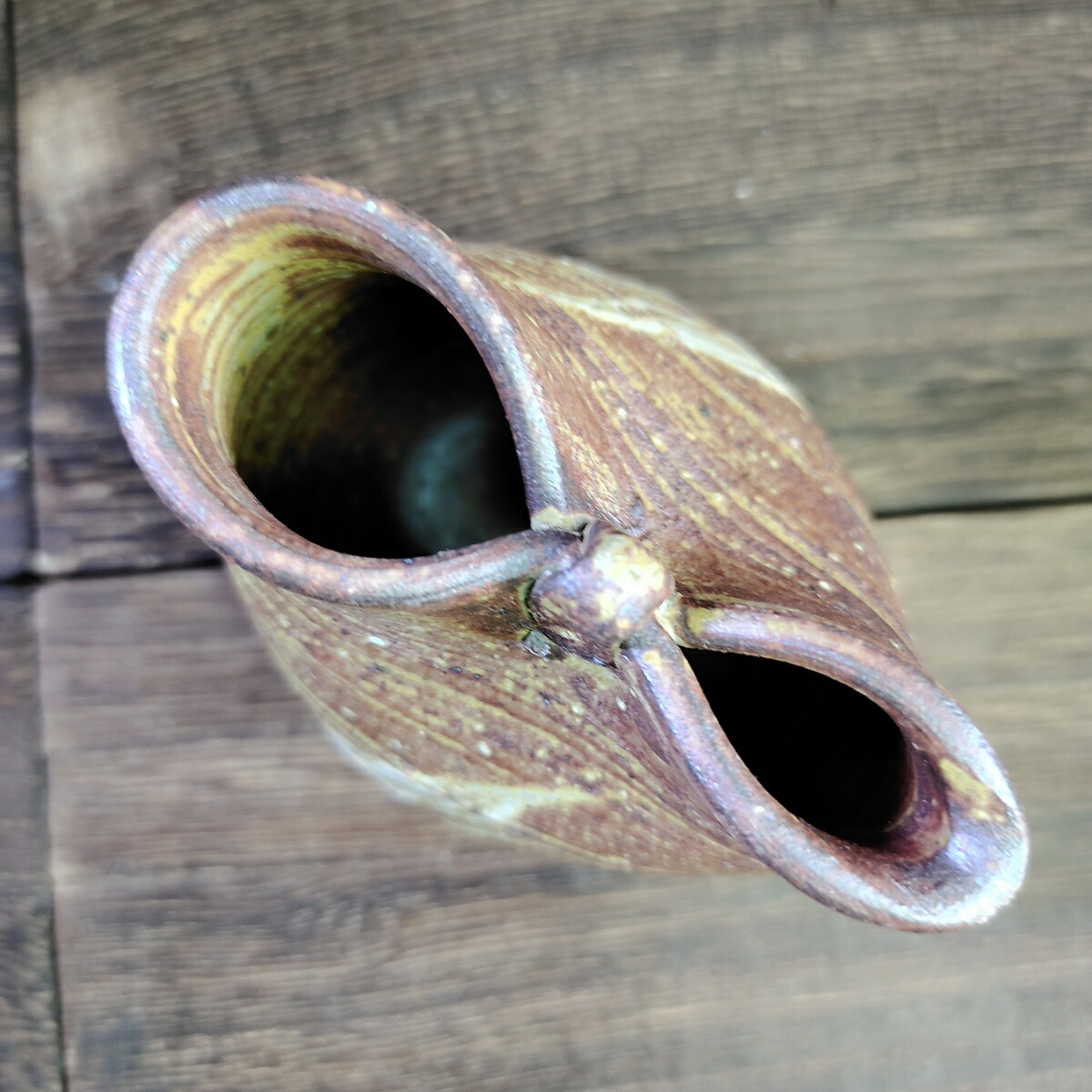 楽天市場】花入 花器 一輪挿し 丹波焼 立杭焼 信水窯 寸法73mm×61mm 高