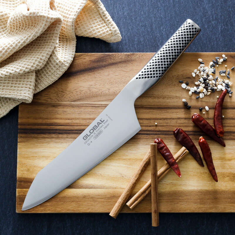 楽天市場】楽天SS開催中｜ グローバル包丁 『 文化 18cm G-4 』 GLOBAL