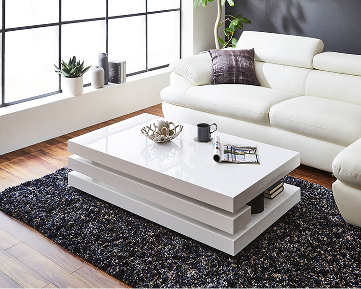 楽天市場】センターテーブル ローテーブル コーヒーテーブル カリン 幅