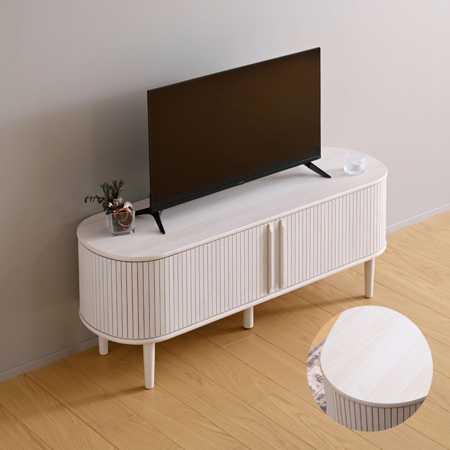 楽天市場】テレビ台 テレビボード 引き戸 蛇腹 幅120タイプ 幅118 奥行