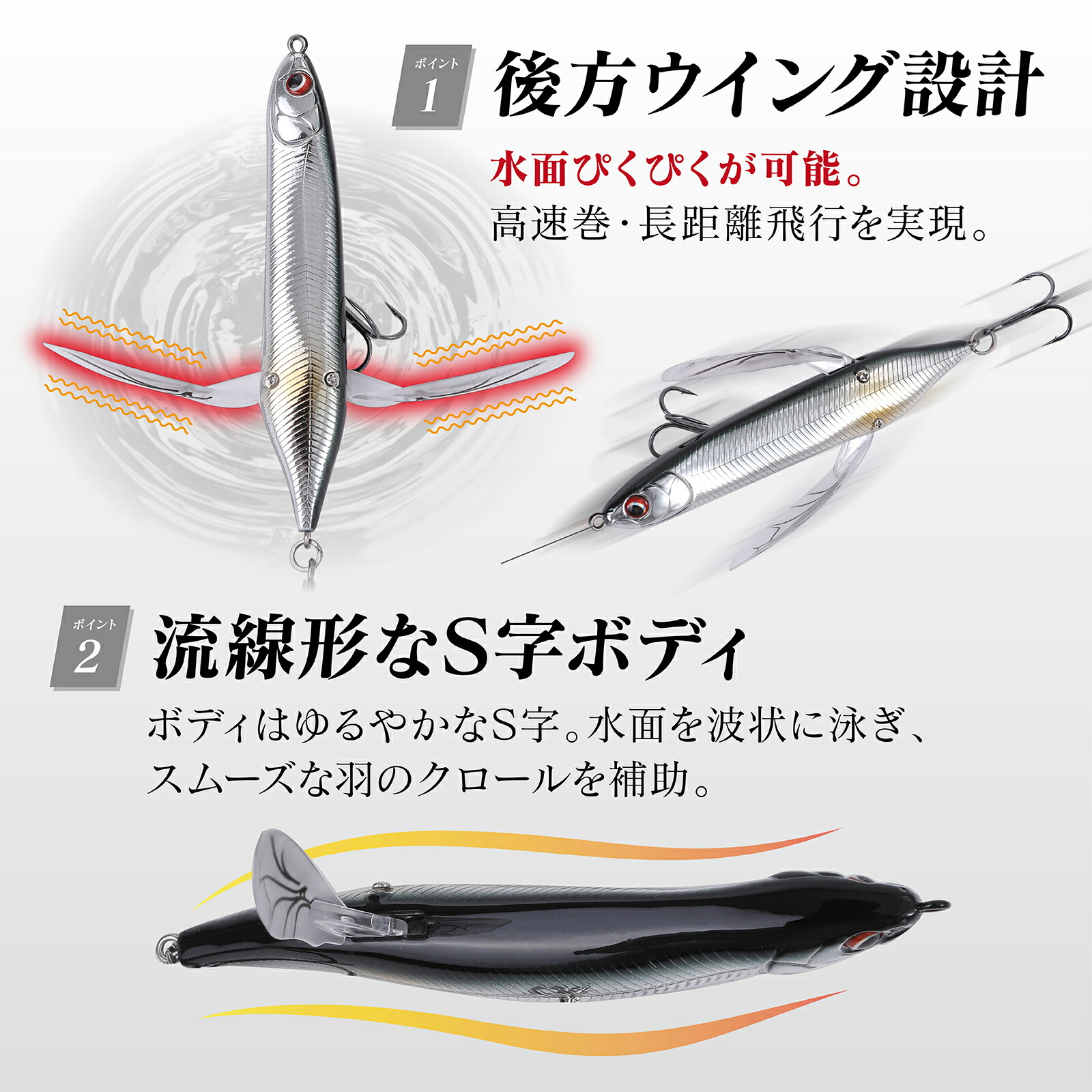 楽天市場】【2個セット価格】 バス釣り ルアー セット ブラックバス