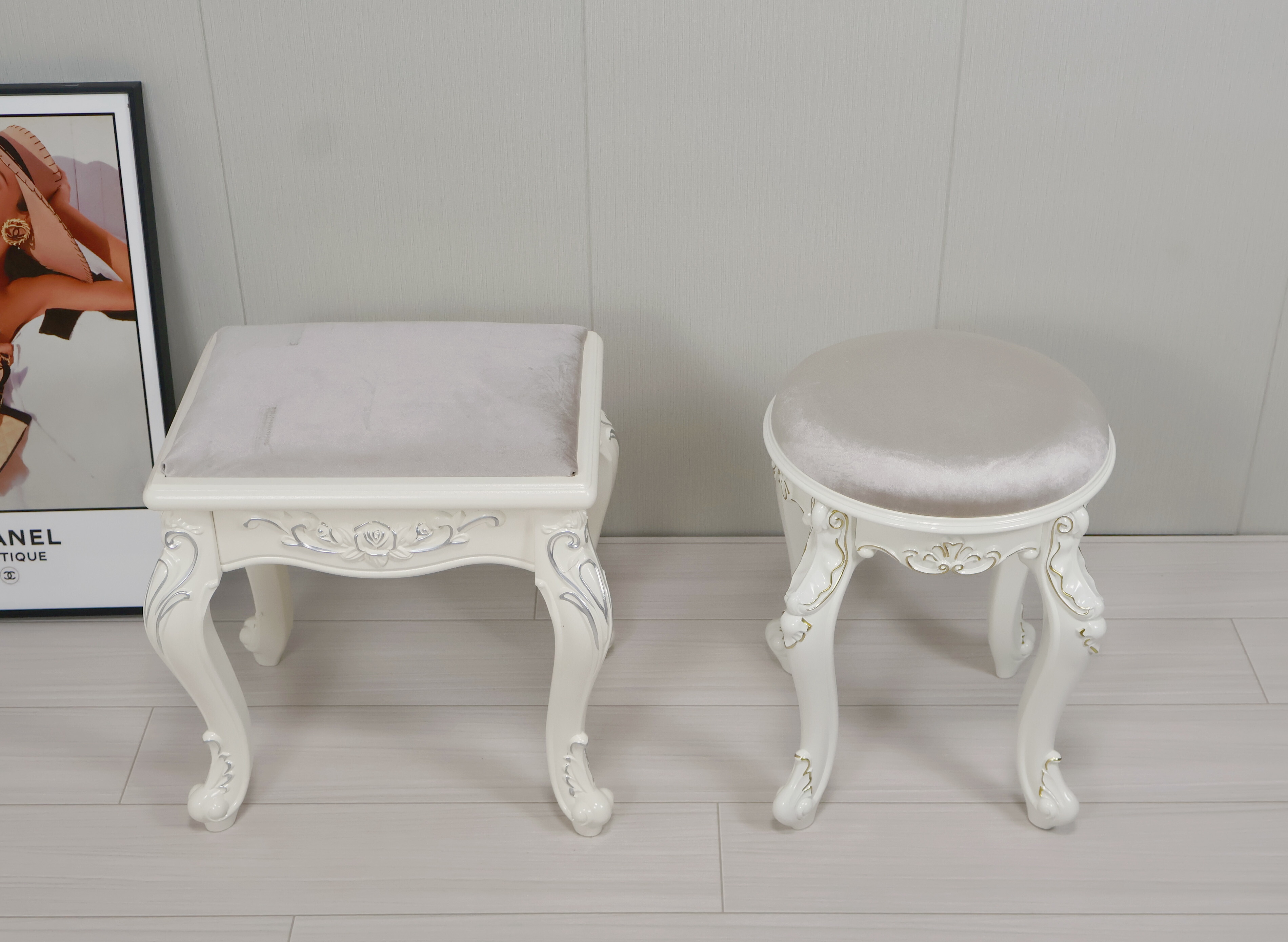 楽天市場】スツール ロココ調の通販