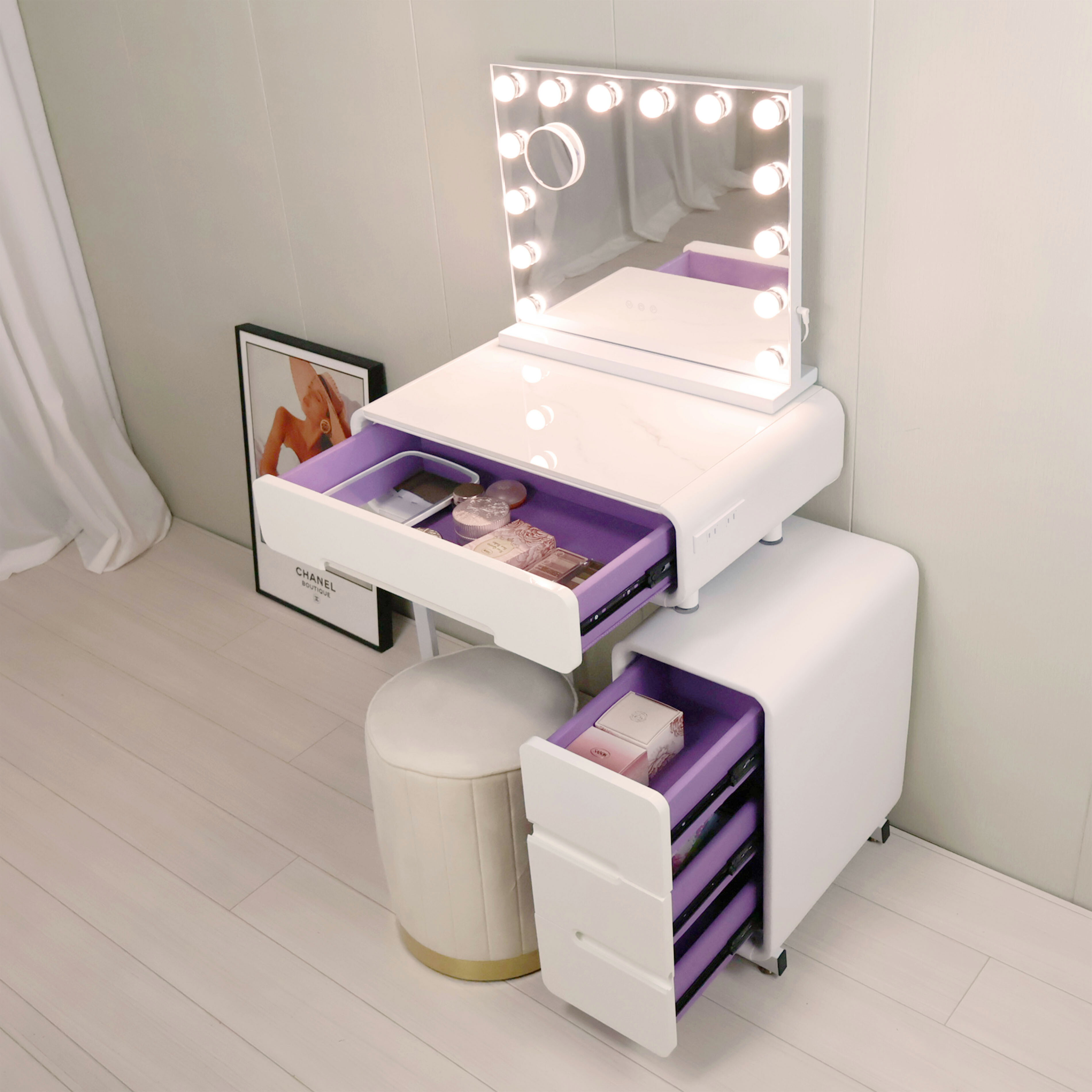 楽天市場】期間限定クーポン配布中 ドレッサー 女優ミラー オシャレ