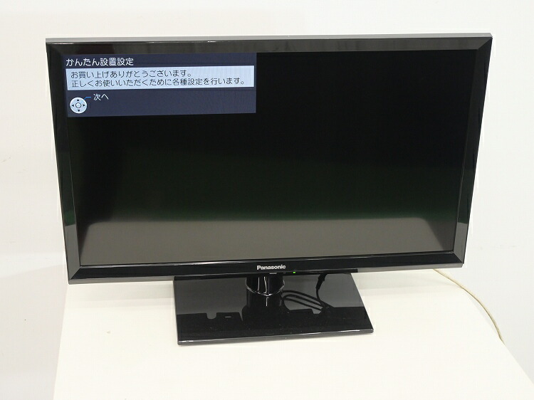 最終価格！明日リサイクルへ。Panasonic 液晶テレビ ブラック 本体 24