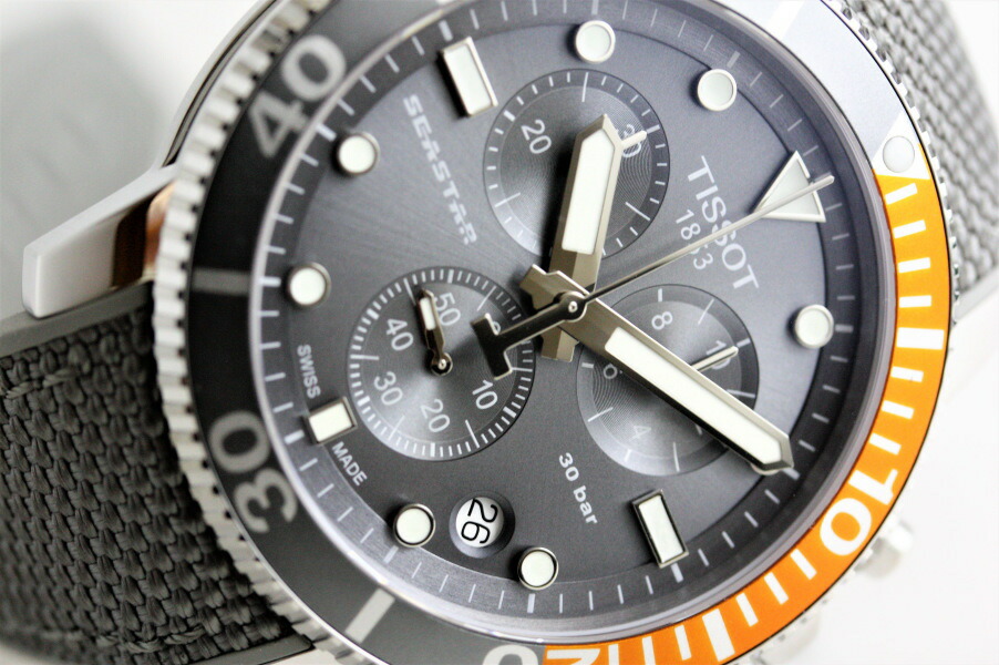 楽天市場】スイス製 Tissot ティソ Seastar 1000 シースター クォーツ