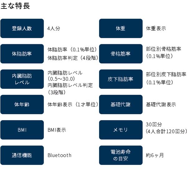 楽天市場】オムロン HBF-702T 体重体組成計 Karada Scan 両手両足測定