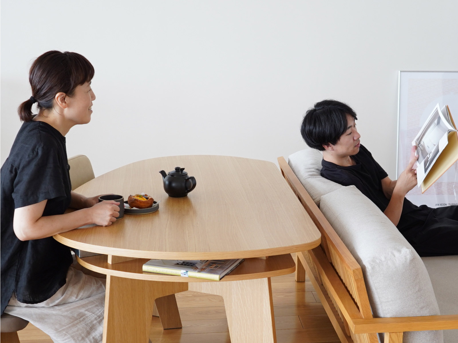 楽天市場】【組立設置無料キャンペーン】収納付き 変形ダイニング