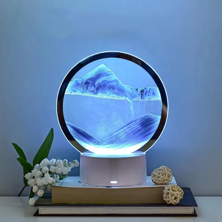 楽天市場】ナイトライト サンドピクチャー 砂絵 LEDライト 砂のアート