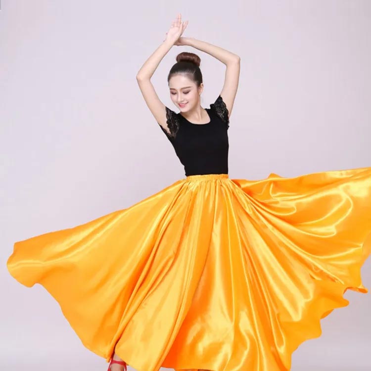 楽天市場】 フレアスカート ダンススカート 360度～720度 フラメンコ