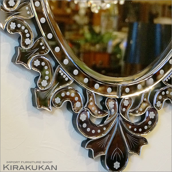 楽天市場】【スーパーセール価格】 鏡 壁掛け アンティーク ベネチアン