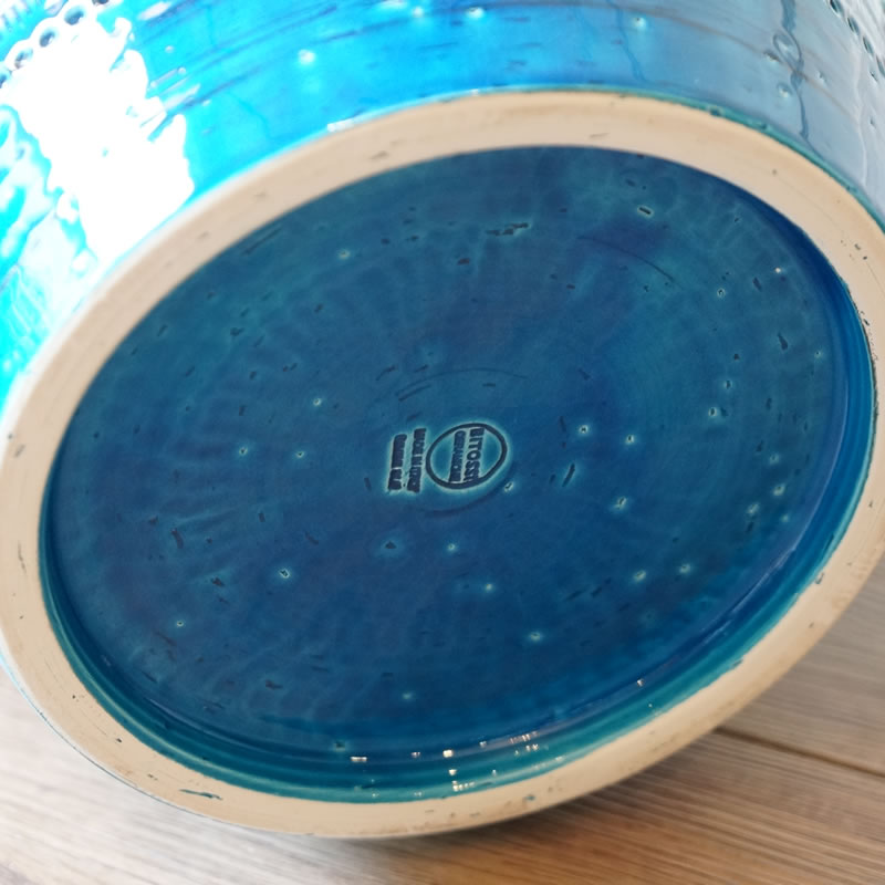 楽天市場】BITOSSI ビトッシ 傘立て 陶器 イタリア リミニブルー 丸型