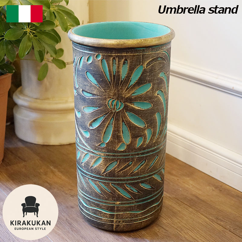 楽天市場】【スーパーセール期間限定価格】 傘立て 陶器 イタリア