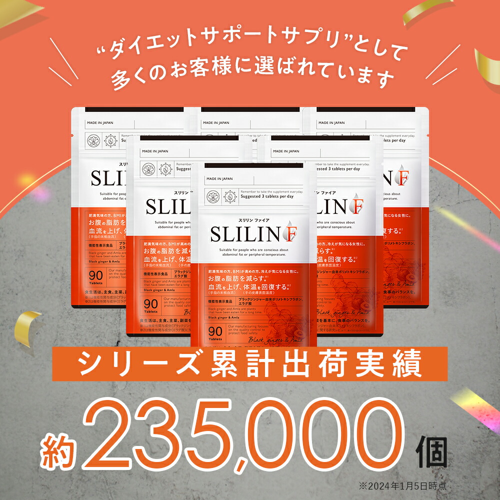 楽天市場】スリリン ファイア (2袋) 温活 脂肪燃焼 ダイエットサプリ