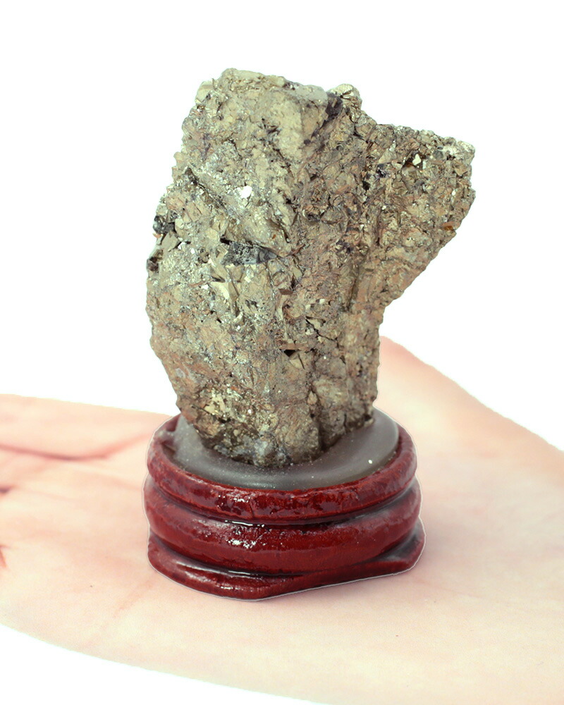 楽天市場】パイライト 原石 クラスター 黄鉄鉱 置石 台付き 原石