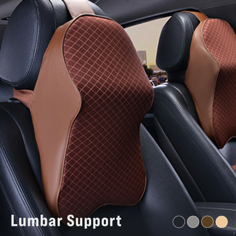 楽天市場】ランバーサポート シートクッション ネックパッド 車 首 低