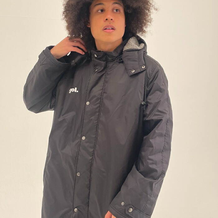 楽天市場】【gol./ゴル 】 ベンチコート G211-091 BLK BLACK ブラック